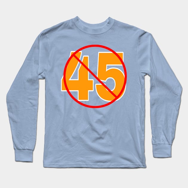 🚫 45 - Back Long Sleeve T-Shirt by SubversiveWare